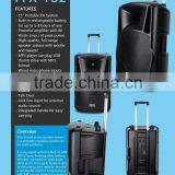 Super Cheap for Asia/Africa Market Big Power Outdoor Speakers With Rechargeable Battery Active Speaker thumbnail-4