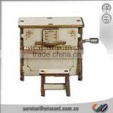 Piano and House Shape Wooden Puzzle Music Box thumbnail-1