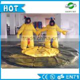 HappySky Top Ten 0.45mm PVC inflatable sumo wrestler suits for sale, kids sumo suit for sport games