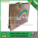 custom printed burlap bags for shopping