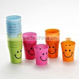 8 oz 250ml pp plastic smile water cup