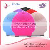 USB charger electric silica gel facia massage brush