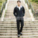 100% Cottom Quarter Zip Hooded Sweatshirt and Long Sleeve or Long Men Clothing or Fitted Hoodie Sweatshirts Wholesale Custom thumbnail-2