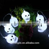 LED Halloween decorative light skull string light
