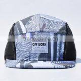 Modern Style 5 Panel Hat for Wholesale With Your Own Logo thumbnail-1