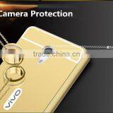 Samco Luxury Air Aluminum Metal Bumper Detachable + Mirror Hard Back Case, 2 in 1 Ultra Thin for Vivo Y28 Mobile Phone Cover thumbnail-4