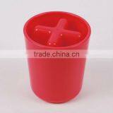 Plastic Pen Holder,tin Pencil Holder,Manufacture Pen Holder,Promotional Pen Holder,Round Pen Holder/penrack/Toothbrush Holder