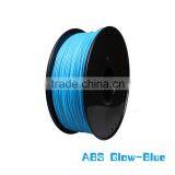 3D Printer Material 1.75mm Abs Filament Glow-Blue