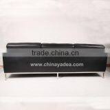 Leather Florence Knoll Living Room Sofa thumbnail-5