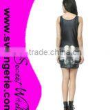 Galaxy Swan Dress Women's Sleeveless Skirt Wholesale thumbnail-4