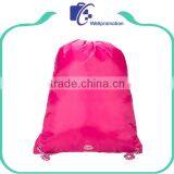 Lightweight Blue Polyester Drawstring Bag Cinch Sac thumbnail-3