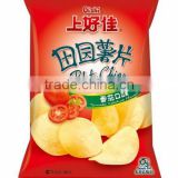 Custom Printing Size Fin Seal Potato Chips Packaging Bag