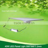 Lumiere Plate Ultra Mince SMD2835 de Panneau de Plafond de 600x600 40W LED