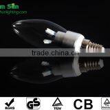 High Quality Led Filament Light Lamp 5W E14 Candle Lamp thumbnail-2