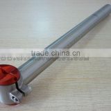 Titanium Bicycle Seat post with Measurement Marks