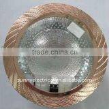 Golden Horizontal Downlight Fittings