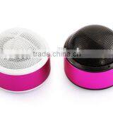 2016 Hot Portable Mini Speaker With Round Shape, Popular Metal Bluetooth Speaker With FCC Certificate,wireless Speaker thumbnail-2