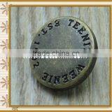 Factory Wholesale Metal Button Clasp