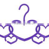 Colorful Heart Shaped Scarf Organizer, Plastic Scarf Holder thumbnail-4