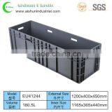 1200x400x450mm 180.5 Liter Plastic Box Wood Crate