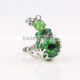 Fashion Mini Glass Bottle Women Perfume Finger Ring Size Adjustable Essential Oil Rings Scent Ring thumbnail-5