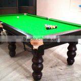 Wooden Pool Table With Legs