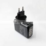 Top Quality 4 USB Ports Travel Adapters Power Charger 2.1A 3.1A 5.4A CE Certificate