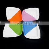 100% Mealmine A5top Food Grade Safe Melamine Plate Sets for Dinner