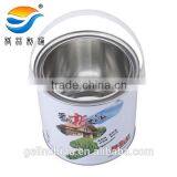 2.5L Round Tinplate Galvanizing Pail thumbnail-3
