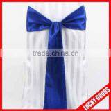 Royal Blue Satin Chair Sashes for Wedding thumbnail-1