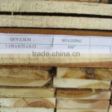 Acacia wood sawn timber from Vietnam for furniture or pallet