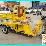 Newest Cargo Electric Tricycles With Brushless Motor , Rickshaw for Three People, Amthi thumbnail-4
