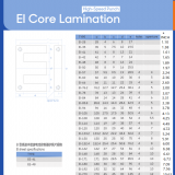 EI-76.2 Silicon Steel Sheet EI Plate Core thumbnail-5