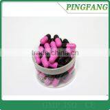 Top Quality Black and Pink Empty Medicine Capsule Products Size 00#,0#,1#,2#,3#,4#