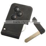 3 Button Remote Lock Key Fob Card Case + Blade For Renault for Megane for Scenic 2003-2008 433MHZ 3B thumbnail-2
