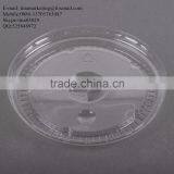 Clear Flat PS Material Lid for 16/20/24 Oz. Plastic Lemonade Cup thumbnail-3