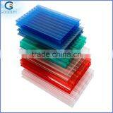 Zhong Shan GoodLife 100% Virgin Material From Bayer ASTM & UL in USA Approved Roofing of Coal Mine Transparent Hollow pc Sheet thumbnail-5