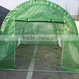 OUTSUNNY 4m (L) X 3m (W) X 2.25m (H) Polytunnel Greenhouse Pollytunnel Poly Polly Tunnel Fully Galvanised Anti Rust Steel Frame thumbnail-1