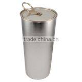 Fashionable Round Tall Ring-pull Tin Box thumbnail-1