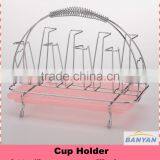 Metal Cup Holder,HANGIN GLASS CUP RACK thumbnail-1