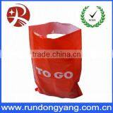 Red Die Cut Shopping Bag for Shoses thumbnail-1