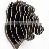 Creative Home Decorations Wooden Lion Head Lovely Animal Head Hanging Ornament Crafts 3D Wood Animal Head High Quality thumbnail-3