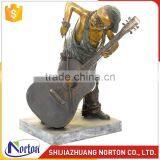 Resin little boy playing violin statue for sale NTRS-127LI