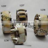 High Sale Clear Metal Napkin Ring Decorations for Weddings thumbnail-4