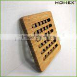 Large Bamboo Coaster Protects Tabletops and Counters in Style/Homex_BSCI