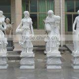 Hot Sale Hard Carved Large Four Season Garden Marble Statue thumbnail-3