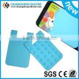 1 Pcs Anti-slip Silicone Suction Cup Mat Phone Holder Rectangle Sucker for Cellphone thumbnail-2