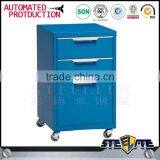 Livingroom Furniture Metal Mobile Storage Cabinet 3 Drawer Steel Movable Cabinet thumbnail-4