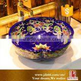 Modern Bathroom Art Basin Ceramic Counter Top Wash Basin thumbnail-5