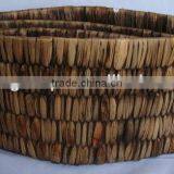 Dark Brown Water Hyacinth Boat Shape Flower Plant Pot/baskets thumbnail-1